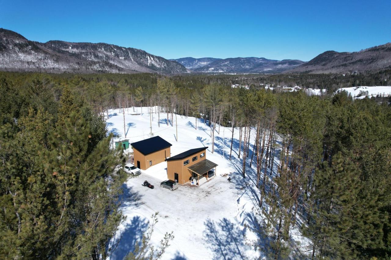 Vallee Bras Du Nord Jumeau #1 Avec Spa Saint-Raymond Екстериор снимка
